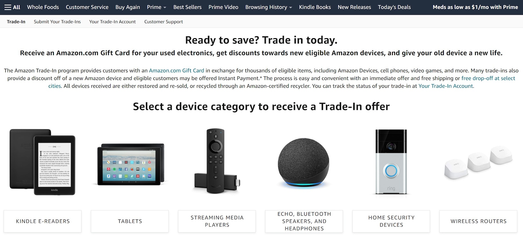 amazon trade-in