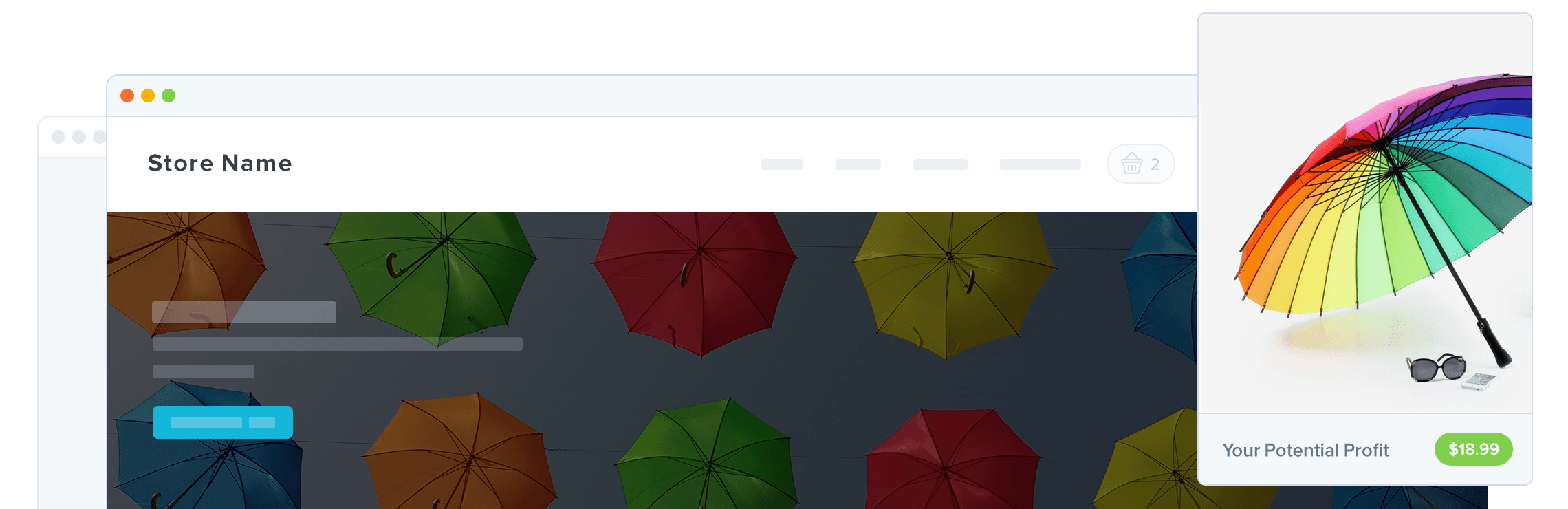 Dropshipping umbrellas